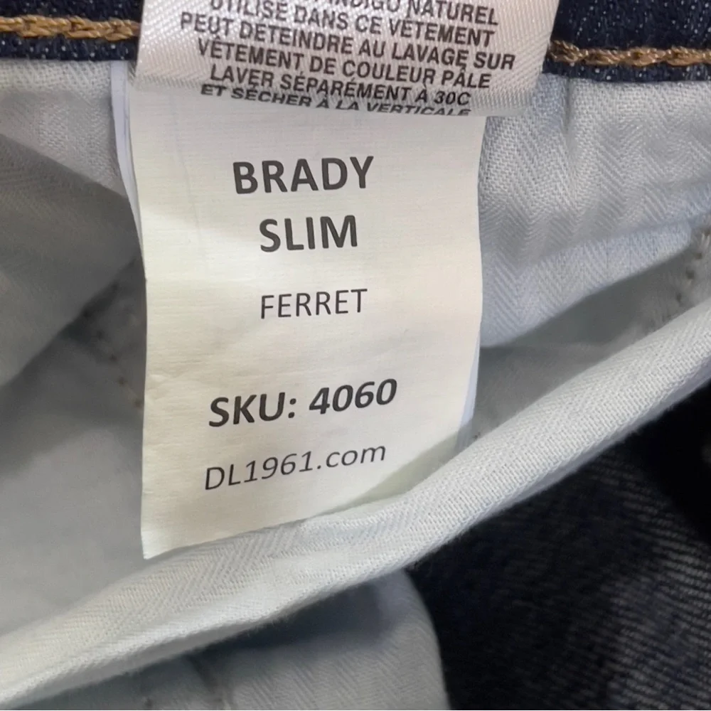 DL1961 Boys Brady Slim Adjustable Waist Jeans 16
